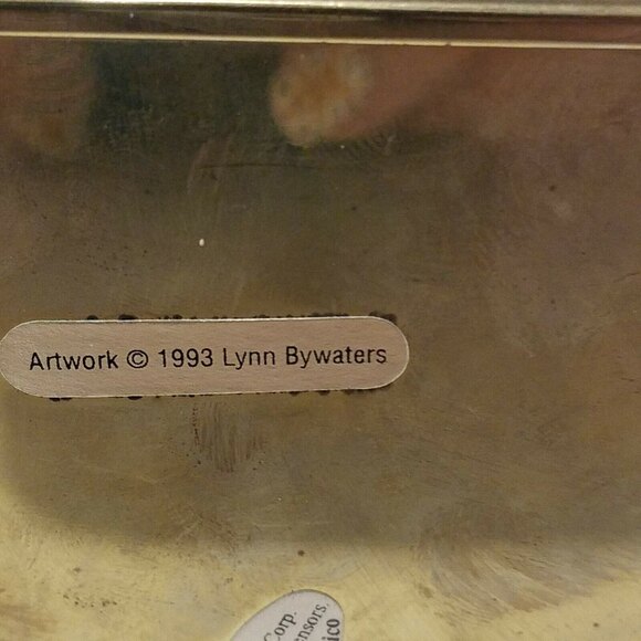 Vintage Via Vermont Santa Christmas Trinket, Jewelry Box 1994 - Picture 7 of 12